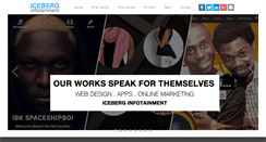 Desktop Screenshot of icebergng.com