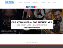 Tablet Screenshot of icebergng.com